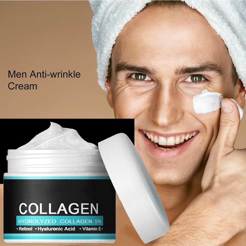 Crema Facial de Colágeno para Hombre Eelhoe