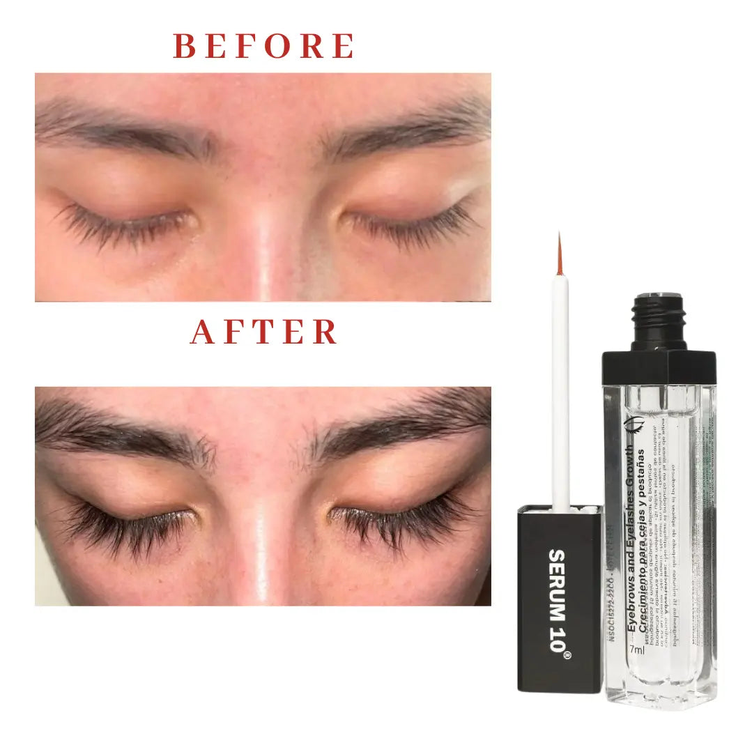 Sérum 10 Crecimiento de Pestañas y Cejas