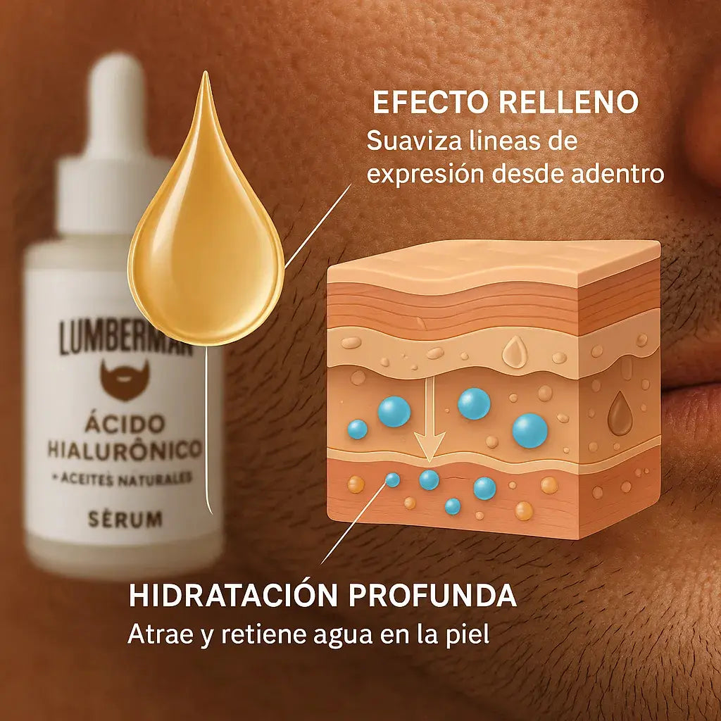 Sérum de Ácido Hialurónico para Hombre